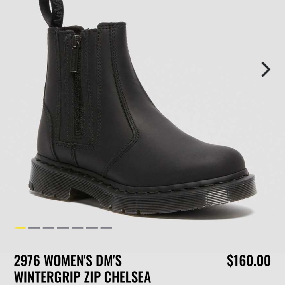 DR. MARTENS wintergrip chelsea boot